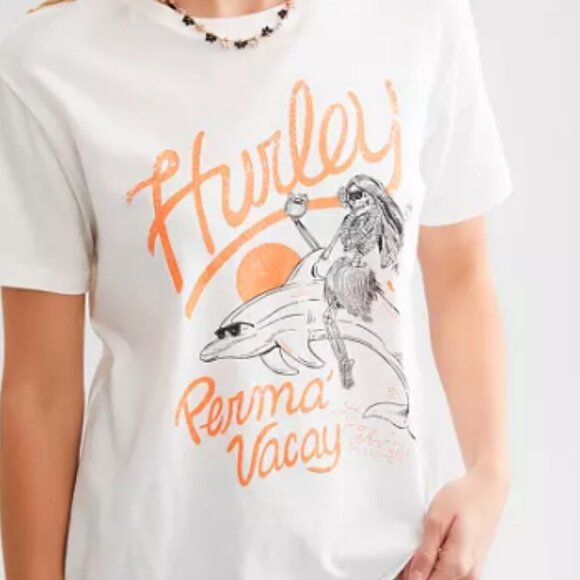Hurley Perma Vacay T-Shirt NWT - Picture 3 of 3
